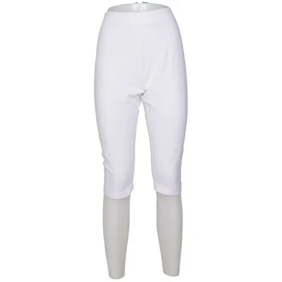 Legging (Blanc) de MyWear Woman Coton, Élasthane
