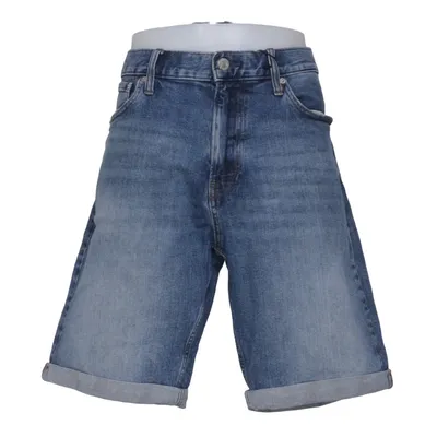 Denim shorts (Blauw) van Calvin Klein Jeans Katoen, Elastaan
