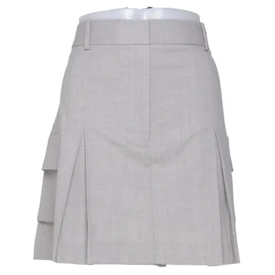 Kjol (Grå) från Babaton Elastan, Polyester, Ull