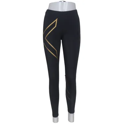 Sportleggings (Zwart) van 2XU Elastaan, Polyamide