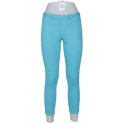 Jegging (Blauw) van Hue Katoen, Elastaan, Polyester