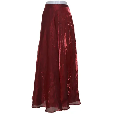 Maxi skirt (Red) from EL. Polyester