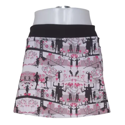 Sports skirt (White, Black, Pink) from Runningskirts Elastane, Polyester