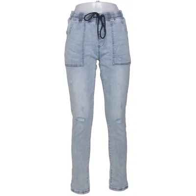 Broek (Blauw) van Denim Katoen, Elastaan, Polyester, Viscose