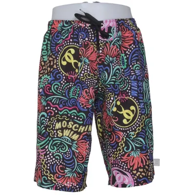 Badshorts (Svart, Flerfärgad) från Moschino Swim Polyester