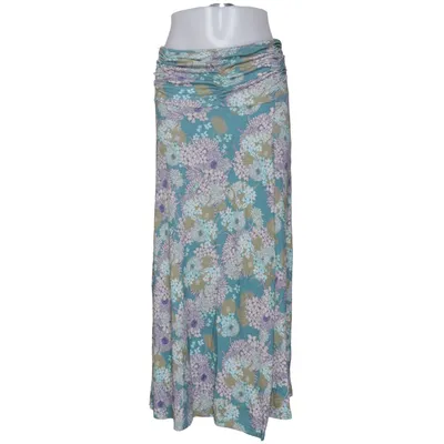 Maxi skirt (Green, Multicolored) from Container Polyamide, Viscose