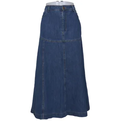 Jupe en jean (Bleu) de Saint Tropez Coton