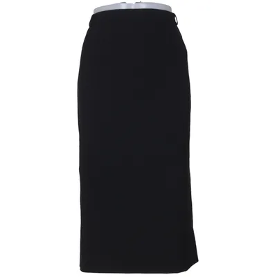 Rok (Zwart) van Delmod Elastaan, Polyester, Viscose, Wol