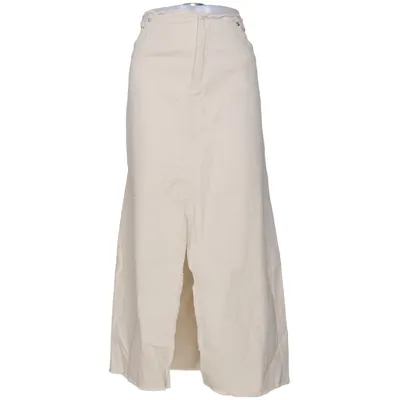 Denim skirt (Beige) from Bonprix Cotton, Elastane