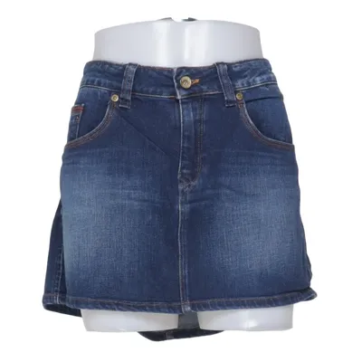 Jeansnederdel (Blå) fra Tommy Hilfiger Denim Bomuld, Elastan, Polyester