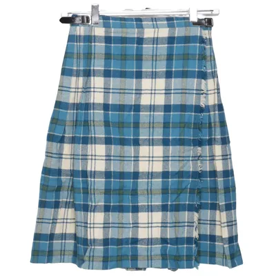 Kilt (Blå, Hvid, Grøn) Uld