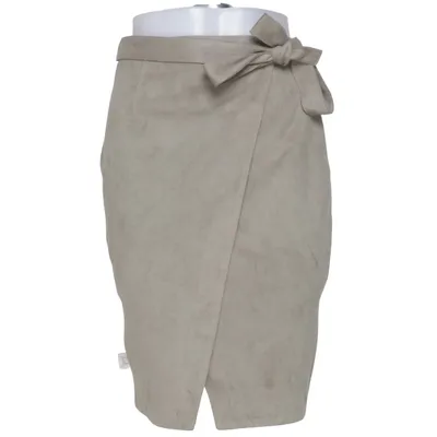 Wrap skirt (Gray) from River Island Elastane, Polyester