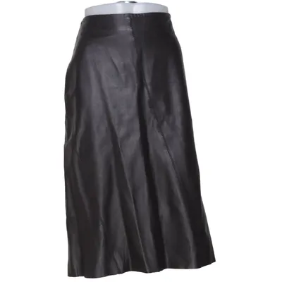 Jupe en cuir (Gris) de Arma Cuir, Polyester