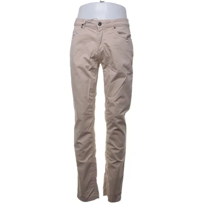 Chinos (Beige) van Interview Katoen, Elastaan