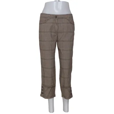 Driekwart broek (Bruin) van Apriori Elastaan, Metallvezel, Polyamide, Polyester, Viscose