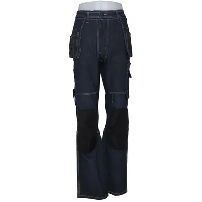 Work pants (Blue, Black) from Reis Cotton, Elastane, Polyester, Viscose