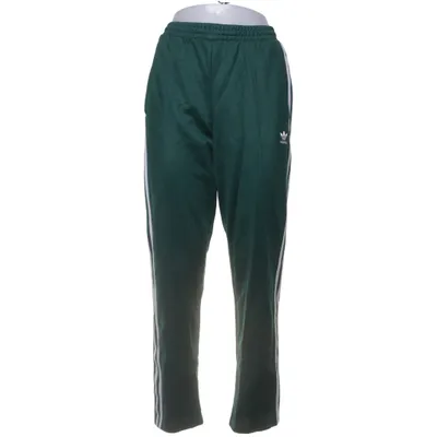 Pantalon de jogging (Vert, Blanc) de Adidas Coton, Polyester recyclé