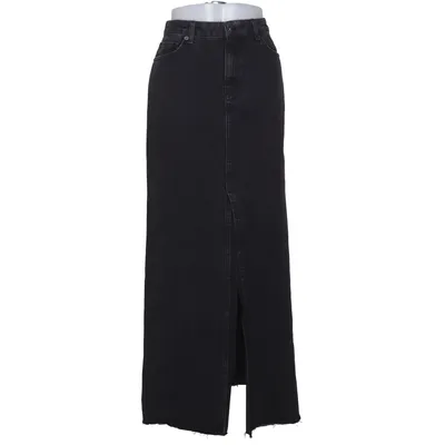 Jupe en jean (Noir) de NA-KD Coton, Polyester