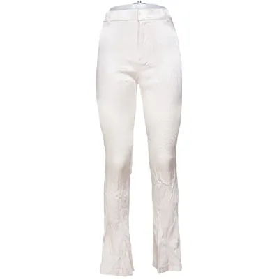 Hose (Beige) von Zara Elasthan, Viskose