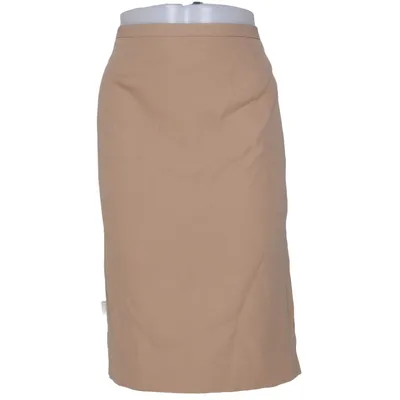 Kjol (Beige) från Armani Collezioni Polyester, Ull