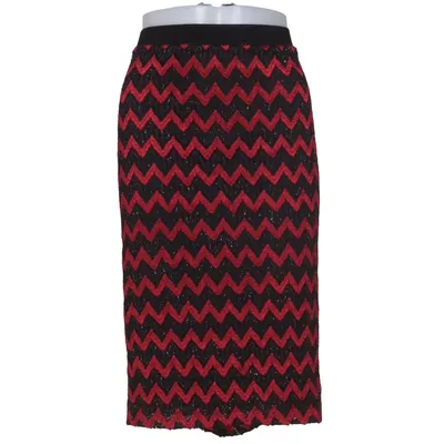 Kjol (Röd, Svart) från Sunny Leigh Elastan, Metallfiber, Nylon, Polyester