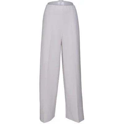Pantalon patte d'éléphant (Blanc) de Sonia