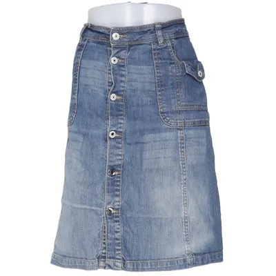 Jupe en jean (Bleu) de Image Coton, Élasthane