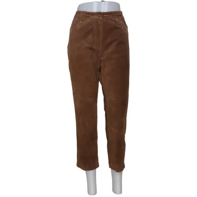 Läderbyxor (Brun) från Rick Cardona Skinn, Polyester
