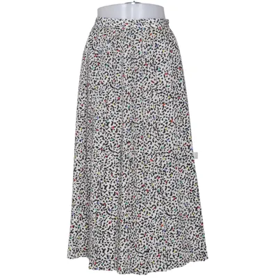 Långkjol (Vit, Flerfärgad) från Lindbergs Polyester