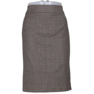 Kjol (Beige, Svart) från Armani Collezioni Polyester, Ull