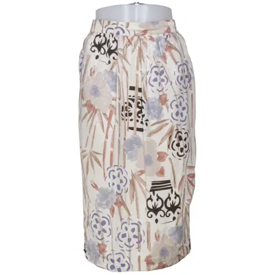 Jupe (Beige, Multicolore) de Louis Féraud Soie, Viscose