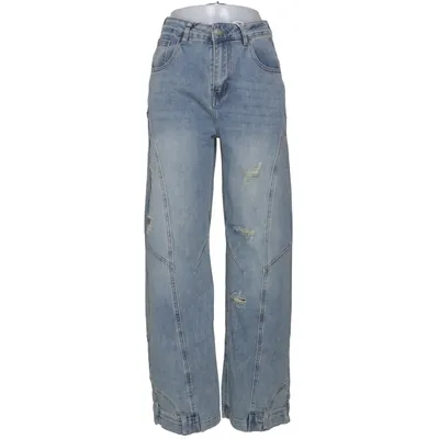 Jeans (Blå) från Hello Miss Bomull, Elastan, Polyester