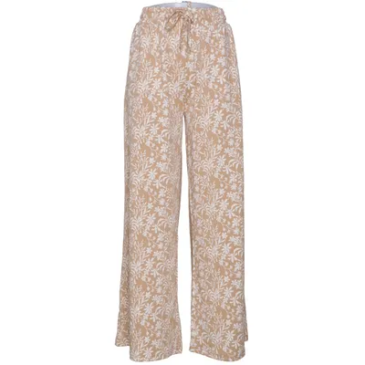 Palazzo pants (Beige, White) from Vega Elastane, Polyester