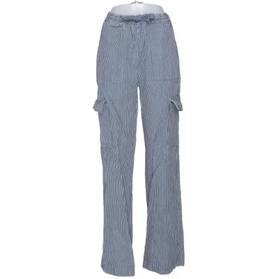 Pantalon cargo (Bleu, Blanc) de My Jewellery Coton