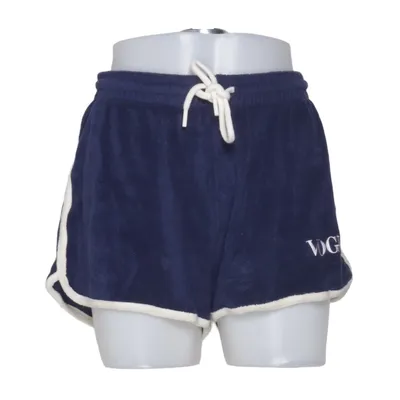 Mjukisshorts (Blå, Vit) från Vogue Collection Ekologisk bomull
