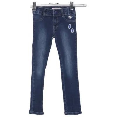 Jean (Bleu) de Catimini Coton, Élasthane, Cuir