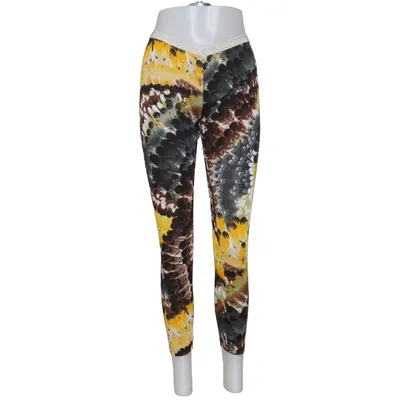 Leggings (Geel, Zwart, Meerkleurig) van Traffic People Acetaat, Elastaan