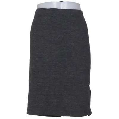 Jupe (Gris) de H&M Basic Coton, Élasthane, Viscose