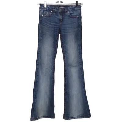 Spijkerbroek (Blauw) van Gina Tricot Katoen, Elastaan