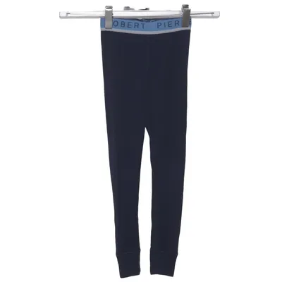 Pantalon thermique (Bleu) de Pierre Robert Polyester, Laine