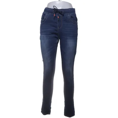 Byxor (Blå) från Jewelly Bomull, Elastan, Polyester