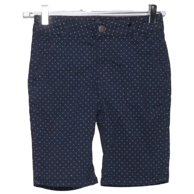 Korte broek (Blauw) van Chino Katoen, Elastaan