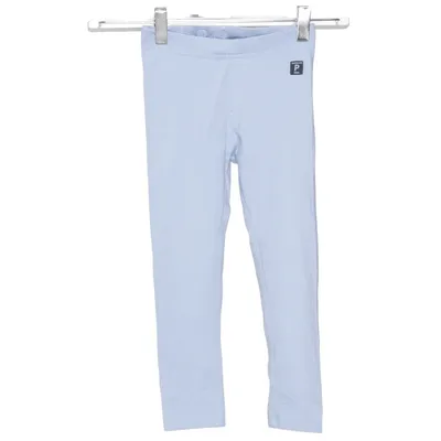 Leggings (Blue) from Polarn O. Pyret Elastane, Organic cotton