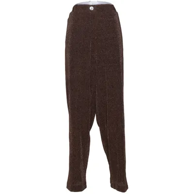 Pantalon (Marron) de Bréal Élasthane, Fibre métallique, Polyamide, Polyester, Viscose