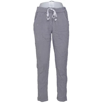 Pantalon (Bleu, Blanc) de Audrey Élasthane, Polyamide, Viscose