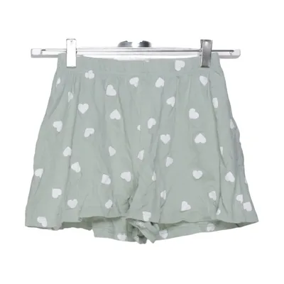 Short de pyjama (Vert, Blanc) de H&M Coton