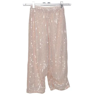 Pantalon (Beige) de KiK Élasthane, Polyester
