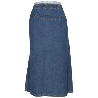 Jeansnederdel (Blå) fra Casual Selection Bomuld
