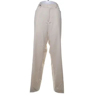 Palazzo broek (Beige) van Hahnenkamm Elastaan, Polyester, Wol