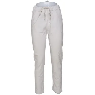 Broek (Beige) van Mirelle Katoen, Elastaan
